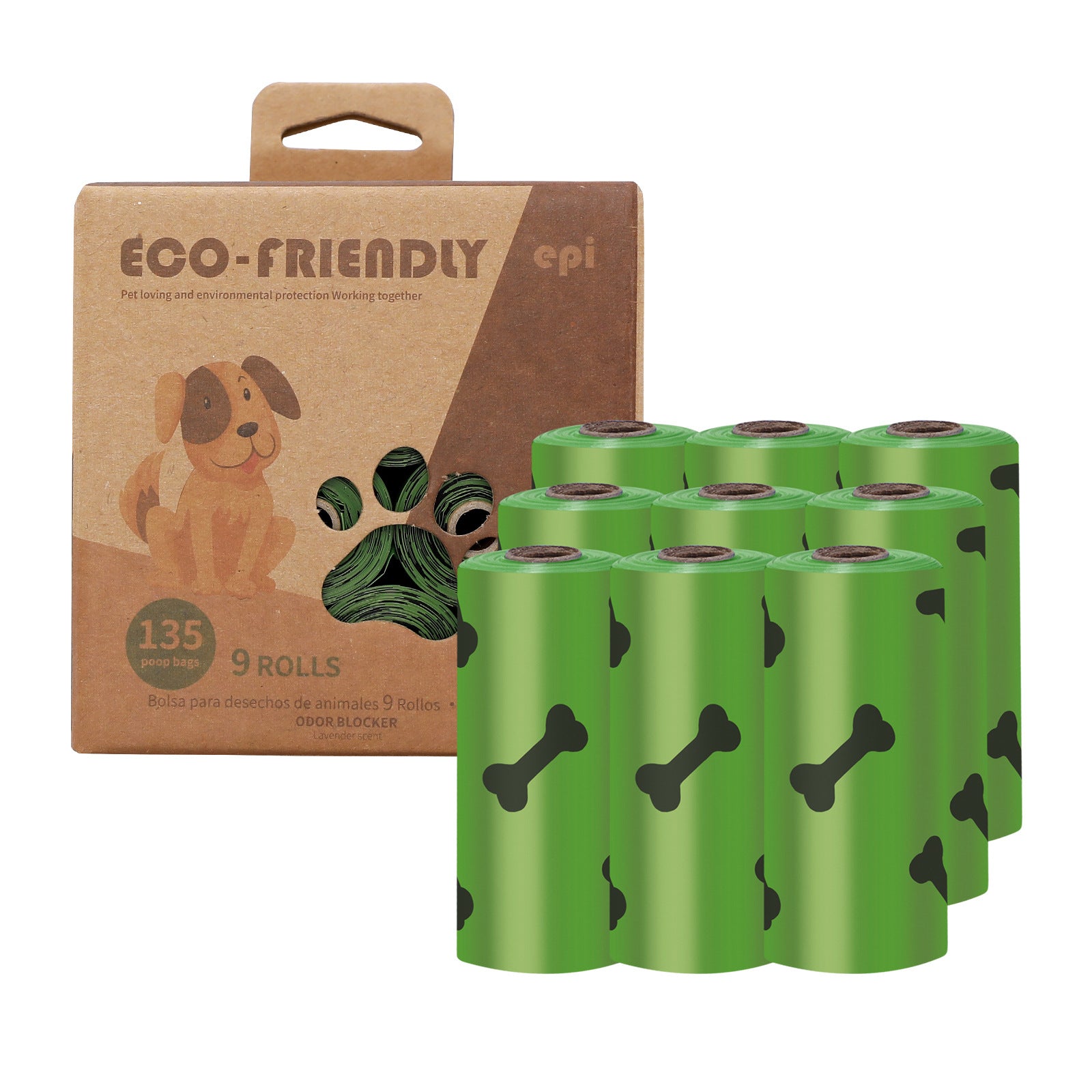 EPI Degradable Poop Bags