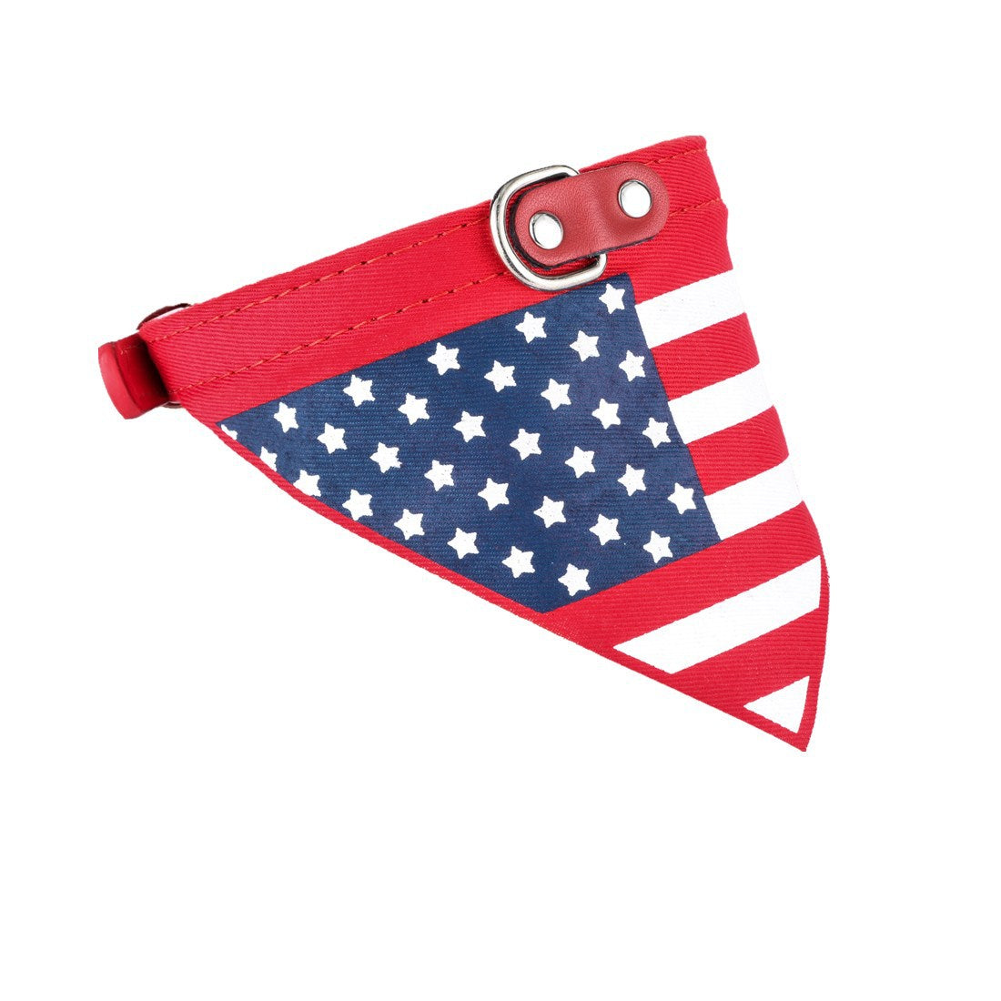 Patriot Paws Triangle Scarf USA/England Edition