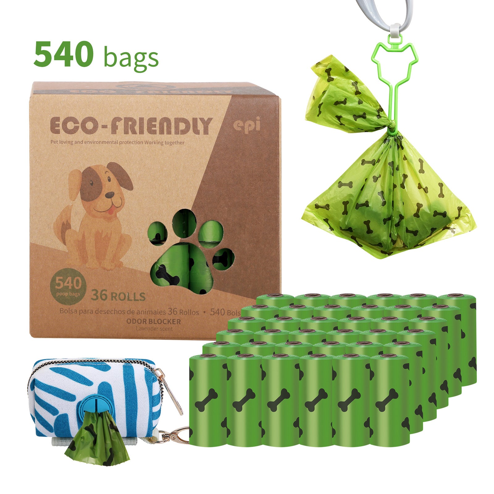 EPI Degradable Poop Bags