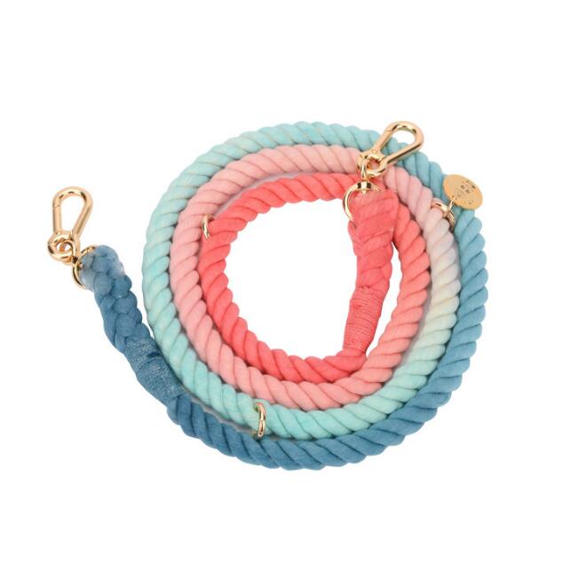 LuxeLeash Multicolor Rope Leash